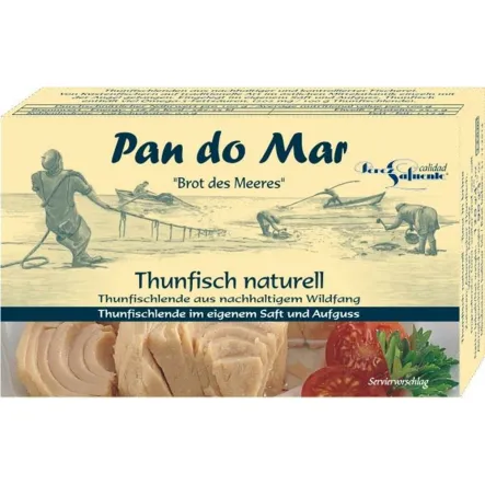 Tuńczyk W Solance 120 G - Pan Do Mar - Tuńczyk w sosie własnym