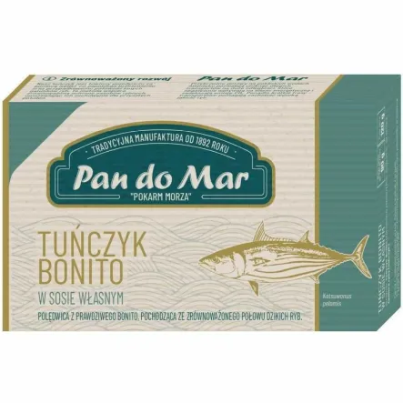Tuńczyk W Solance 120 G - Pan Do Mar - Tuńczyk w sosie własnym