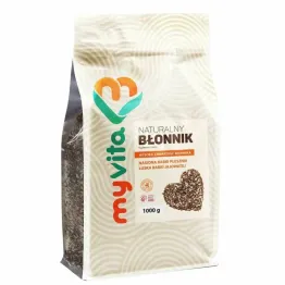 Błonnik Naturalny Błonmix (Nasiona Babki Płesznik plus Łuska Babki Jajowatej) 1 kg - MyVita