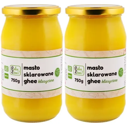 2 x Masło Sklarowane Ghee 750 g - Palce Lizać