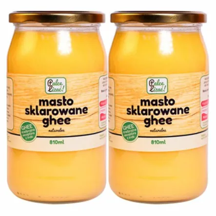 2 x Masło Sklarowane Ghee 810 ml - Palce Lizać