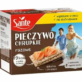 Pieczywo Chrupkie Razowe 150 g - Sante