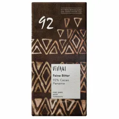 Czekolada Gorzka 92% Bio 80 g - Vivani