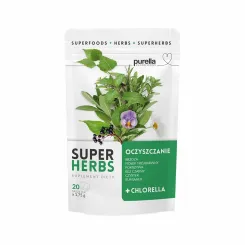 SuperHerbs Oczyszczanie Saszetki 20x 1,75 g - Purella