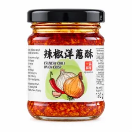 Chrupiąca Cebula z Chili w Oleju 120 g - IPINCIO