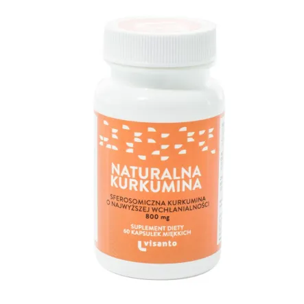 NK4 Naturalna Kurkumina 800 mg 60 szt Visanto