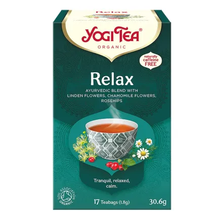 Herbatka Relax Bio (17x 1,8 g) 30,6 g - Yogi Tea