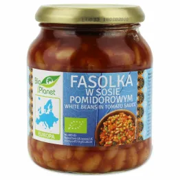 Fasolka w Sosie Pomidorowym Bio 360 g -  Bio Planet