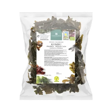 Algi Morskie Suszone Kombu Bio 100 G Torebka Porto Muinos