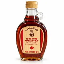Syrop Klonowy Klasa A Ciemny 189 ml (250 g) - Smokey Kettle