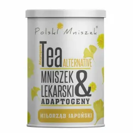 Herbatka z Mniszka Lekarskiego z Adaptogenami MIŁORZĄB JAPOŃSKI 50 g - Polski Mniszek