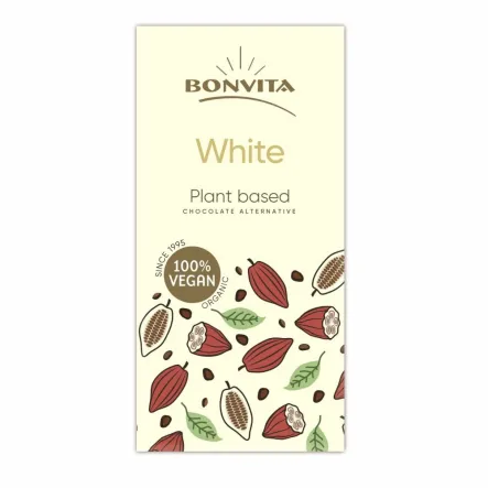 Tabliczka Biała Bio 100 g - Bonvia