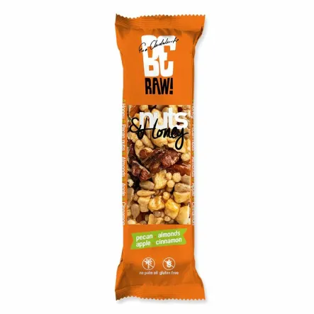 BeRaw Baton Nuts & Honey Pecan 30 g - Purella