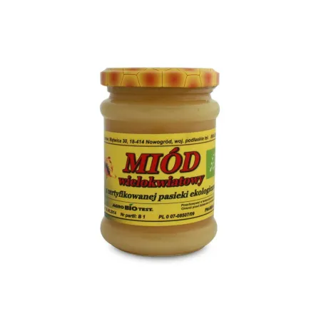 MIÓD WIELOKWIATOWY 400G BIO-MIODY SZNUROWSKI