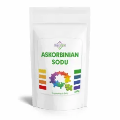 Askorbinian Sodu Proszek 250 g - Soul Farm Odporność, Witamina C Niekwaśna