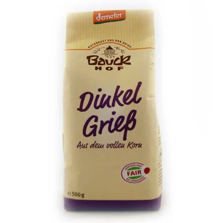 Kasza Manna Z Orkiszu 500G Demeter Bauck 