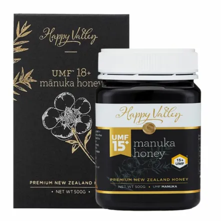 Miód Manuka UMF 18+ (MG 696) 500 g - Happy Valley