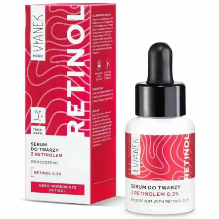 Serum do Twarzy z Retinolem 50 ml - VIANEK HERO