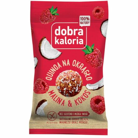 Quinoa na Okrągło Malina & Kokos 24 g Kubara