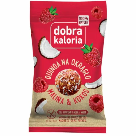 Quinoa na Okrągło Malina & Kokos 24 g Kubara