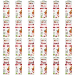 24 x Napój Migdałowy Bezglutenowy Niesłodzony Bio 1 l UHT - Ecomil