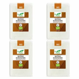4 x Wiórki Kokosowe Bezglutenowe Bio 1 kg Bio Planet