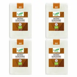 4 x Wiórki Kokosowe Bezglutenowe Bio 1 kg Bio Planet