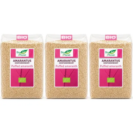 3 x Amarantus Ekspandowany Bio 150 g - Bio Planet