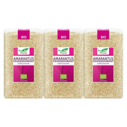 3 x Amarantus Ekspandowany Bio 150 g - Bio Planet