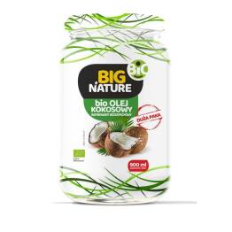 Olej Kokosowy Rafinowany Bio 900 ml - Big Nature