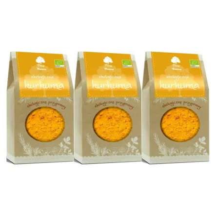 3 x Kurkuma Bio 200 g - Dary Natury