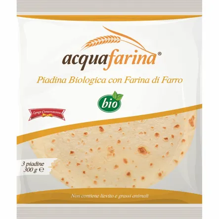 Piadina Orkiszowa Bio (3 x 100 g) 300 g - Alimenta Przecena Krótka Data Minimalnej Trwałości