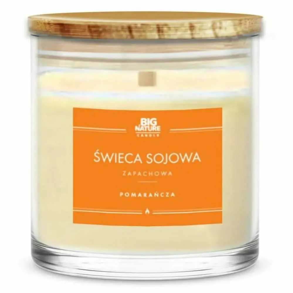 Świeca Sojowa o Zapachu POMARAŃCZA 150 g - Big Nature