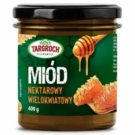 Miód Nektarowy Wielokwiatowy 400 g - Targroch