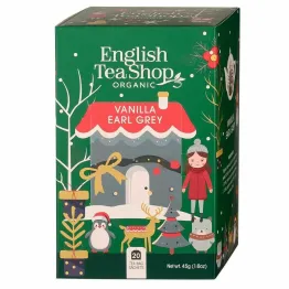Herbata Xmas Vanilla Earl Grey BIO 20 Saszetek z Dedykacją - English Tea Shop