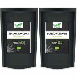 Zestaw 2 x Białko Konopne w Proszku Bio 500 g - Bio Planet