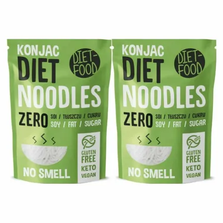 2 x Makaron Shirataki Konjac Noodles Zero 200 g - Diet-Food