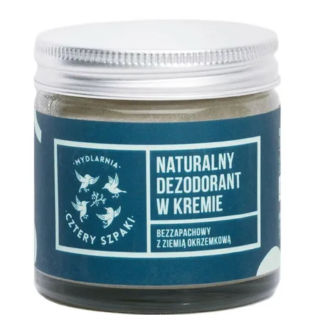 Dezodorant w Kremie Bezzapachowy 60 ml - 4 Szpaki - Wyprzedaż