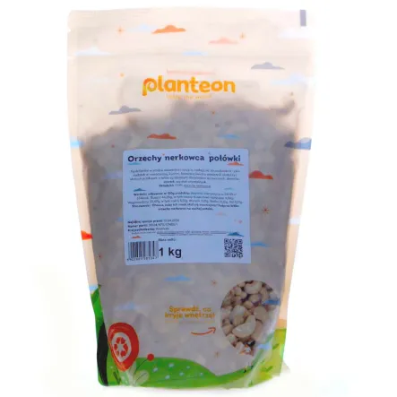 Orzechy Nerkowca Połówki 1 kg - Planteon (data: 10.04.2026)