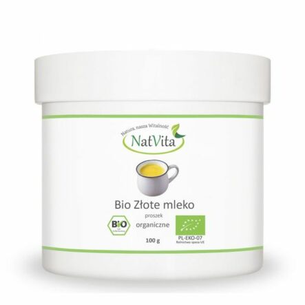 Złote Mleko Proszek BIO 100 g - Natvita