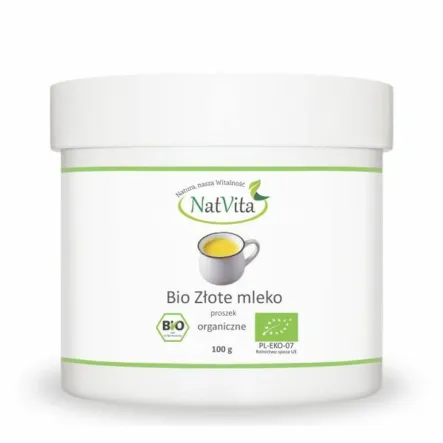 Złote Mleko Proszek BIO 100 g - Natvita