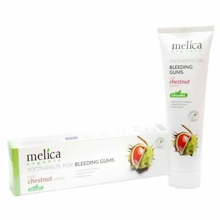 Pasta do Zębów na Krwawiące Dziąsła z Kasztanowcem 100 ml - Melica