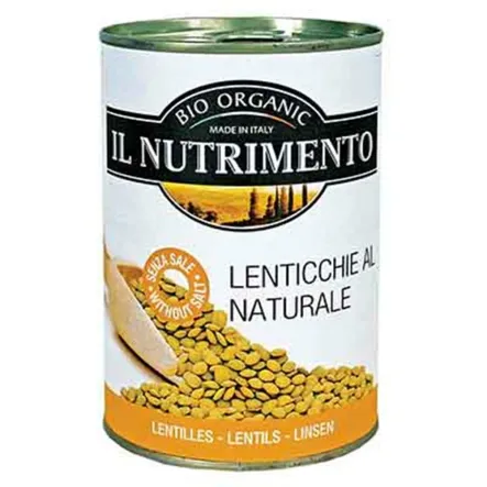 Soczewica Konserwowa BIO 400g - Il Nutrimento