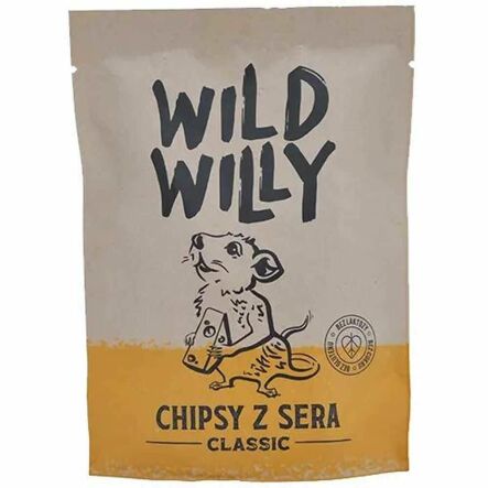 Chipsy z Sera Dojrzewającego Classic 50 g - Wild Willy