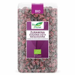 Żurawina Suszona Cięta Niesłodzona Bio 1 kg - Bio Planet