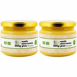 2 x Masło Sklarowane Ghee 300 g - Palce Lizać