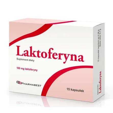 Laktoferyna 100 mg 15 Kapsułek - Pharmabest