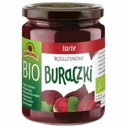 Buraczki Tarte Bezglutenowe Bio 480 g - Kowalewski