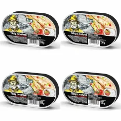 4 x Filety z Makreli w Sosie Pomidorowym 170 g - Kier