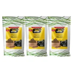 3 x Cynamon Mielony 100 g - Big Nature